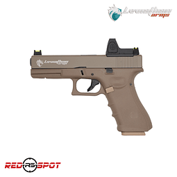 LEVIATHAN ARMS P17 TAN CON RED DOT