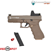 LEVIATHAN ARMS P17 TAN CON RED DOT PACK 3