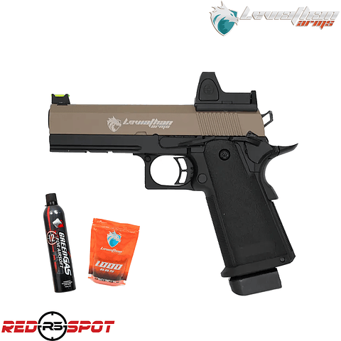 LEVIATHAN ARMS HI CAPA 4.3 CON RED DOT PACK 