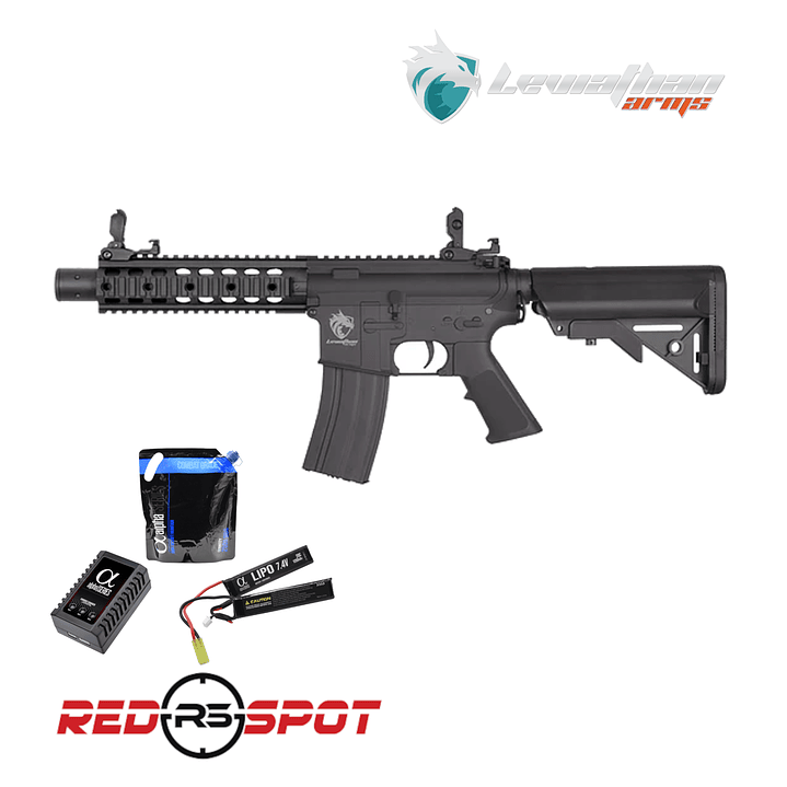 LEVIATHAN ARMS M4  CQB SUPPRESSED BK (ADVANCED) PACK 3 1