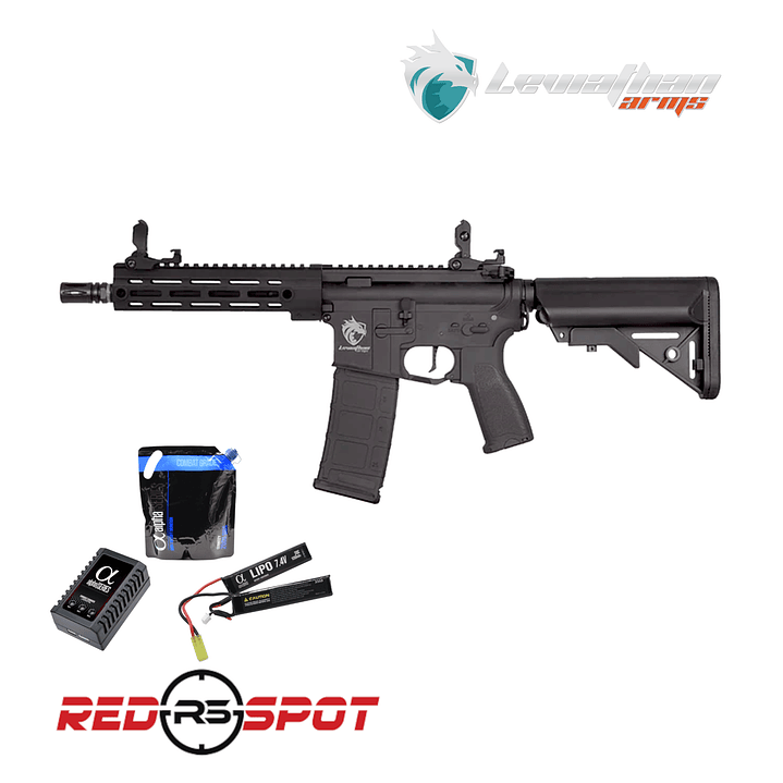 LEVIATHAN ARMS M4 MLOK CQB BK 2G ETU (ADVANCED) PACK 3 1