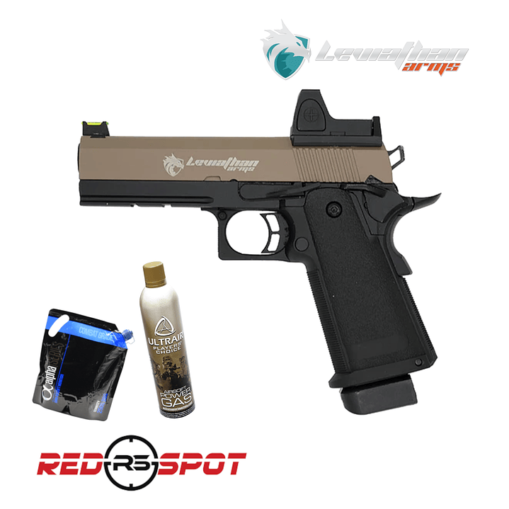 LEVIATHAN ARMS HI CAPA 4.3 CON RED DOT PACK 5 2