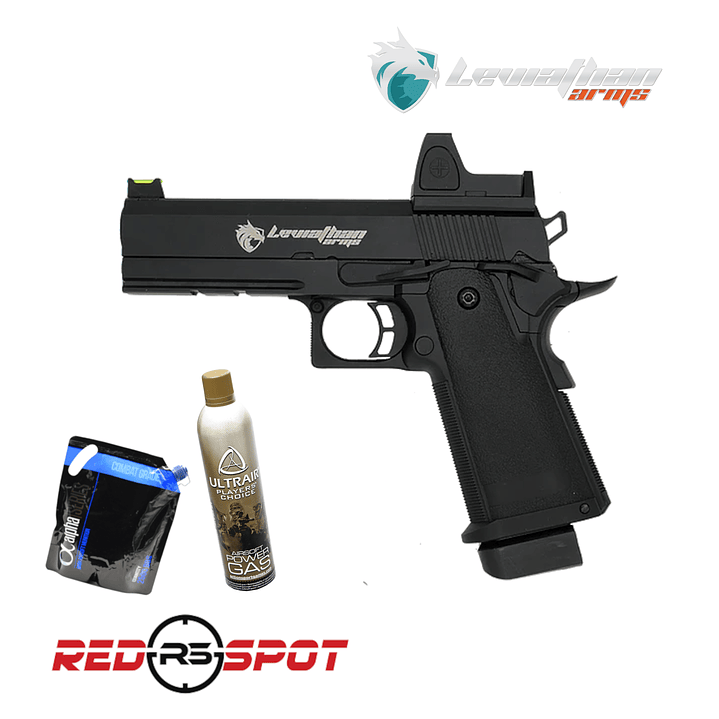 LEVIATHAN ARMS HI CAPA 4.3 CON RED DOT PACK 5 1