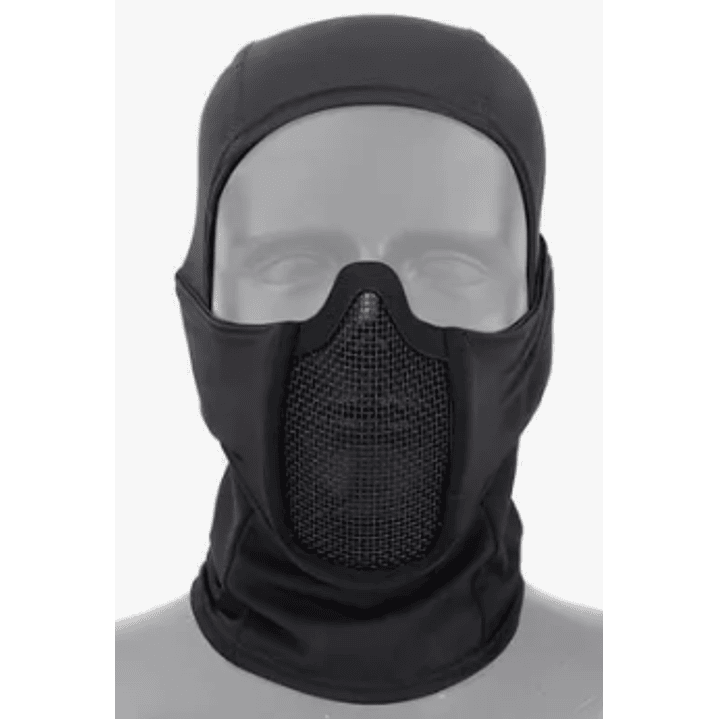 BALACLAVA CON MASCARA NEGRA 1