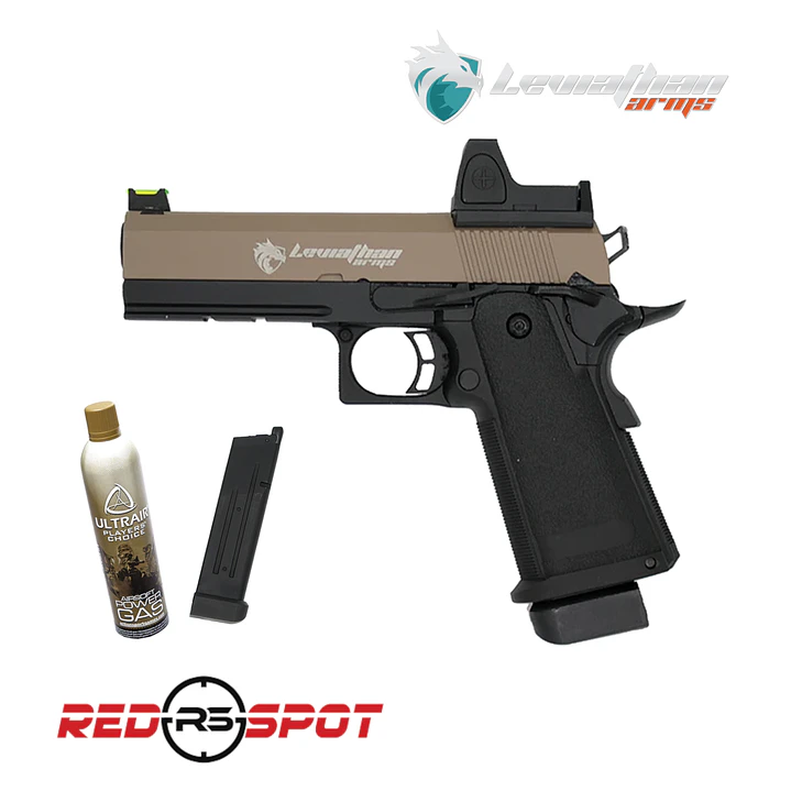 LEVIATHAN ARMS HI CAPA 4.3 CON RED DOT PACK 2