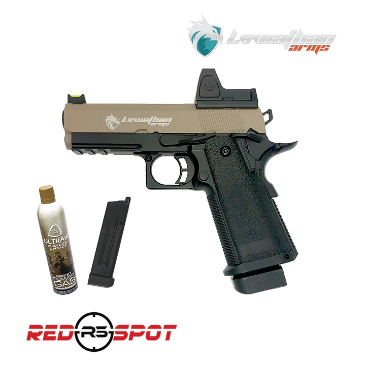 LEVIATHAN ARMS HI CAPA 3.8 CON RED DOT PACK 2