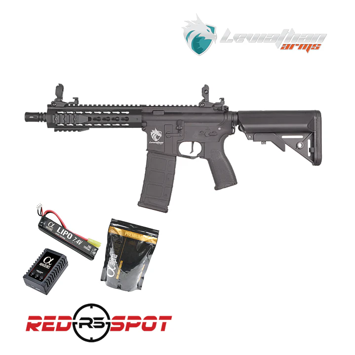 LEVIATHAN ARMS M4 KEYMOD CQB 2G ETU BK (PRO) PACK 1