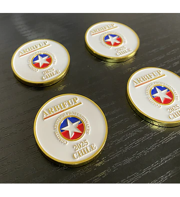 MONEDAS DE SORTEO - FULL COLOR  ARBIFUP
