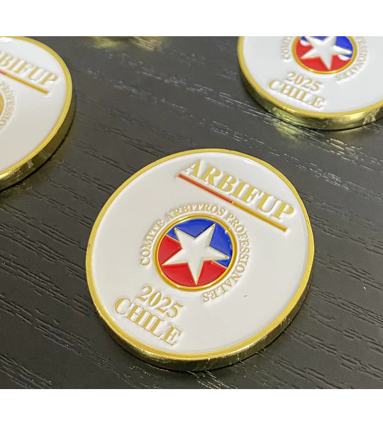 MONEDAS DE SORTEO - FULL COLOR  ARBIFUP