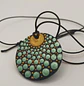 COLGANTE ORBES VERDE CLARO METALIZADO - Miniatura 2