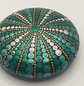 PIEDRA MANDALA GREEN SPIDER 10 CM - Miniatura 2