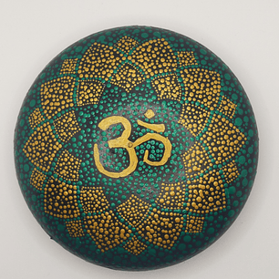 PIEDRA MANDALA OM 15 CM 