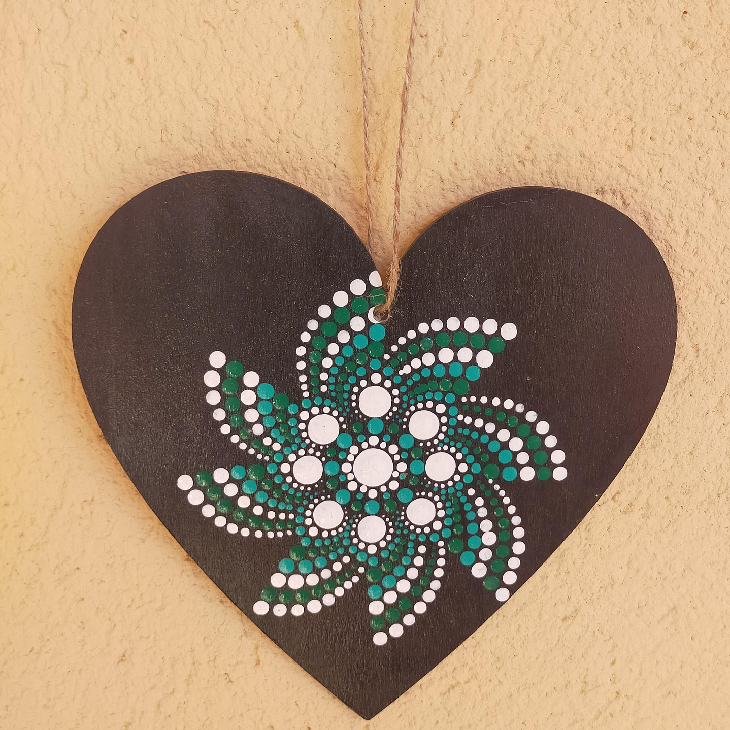 MANDALA CORAZÓN MOLINO 14 CM