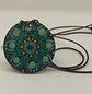 COLGANTE VERDE CON GEMA CENTRAL - Miniatura 2