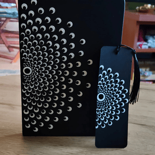 libreta blanco y negro 