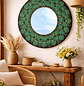ESPEJO MANDALA GREEN FOREST FALTA 45 CM - Miniatura 1