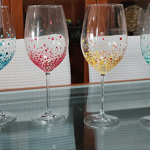 copas vino cristal mandala