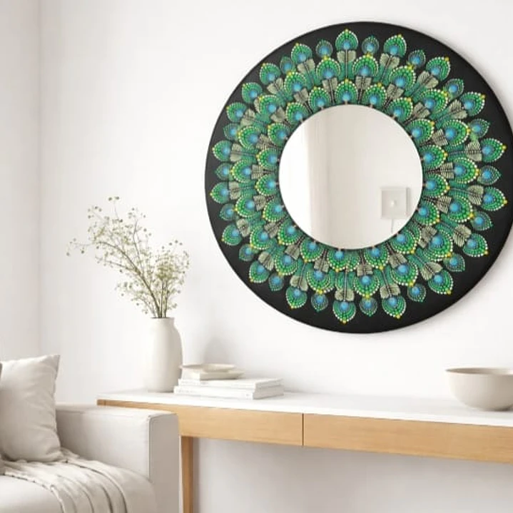 ESPEJO MANDALA JUNGLE 45 CM 1