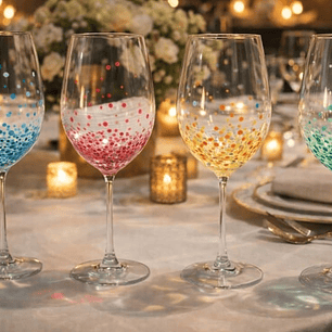 copas vino cristal mandala