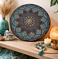 MANDALA GEOMETRIA SAGRADA AZUL 30 CM - Miniatura 1