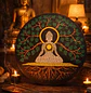 MANDALA DE PARED BUDHA 30 CM - Miniatura 1