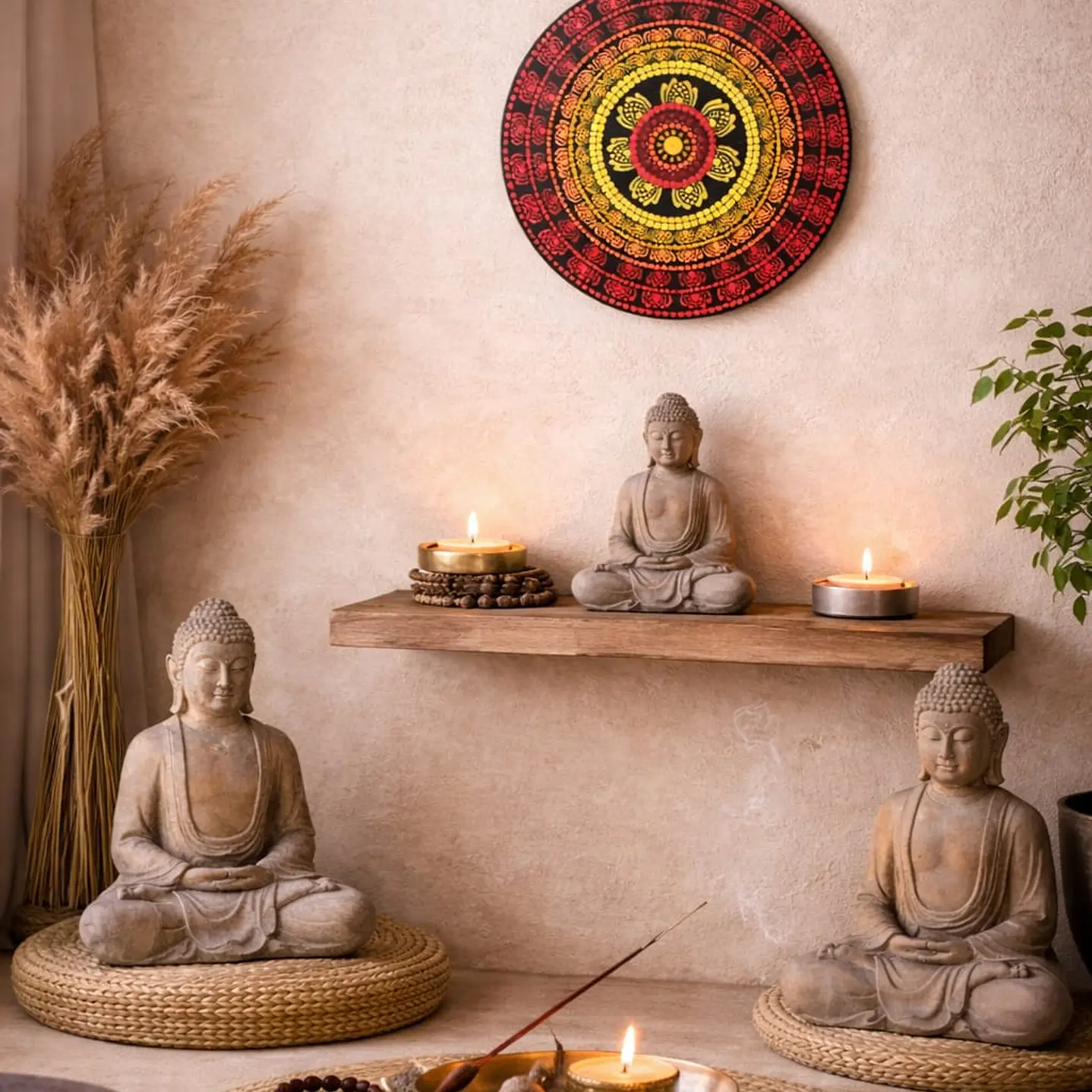 MANDALA CHAKRAS INFERIORES 30 CM  1