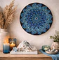 MANDALA BLUE 30 CM - Miniatura 1