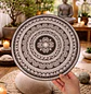 MANDALA BLACK & WHITE 30 CM - Miniatura 1