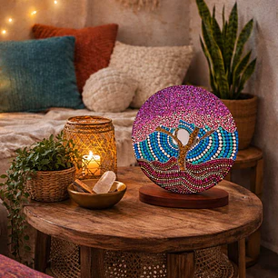 MANDALA ÁRBOL DE LA VIDA PRIMAVERA 20 CM