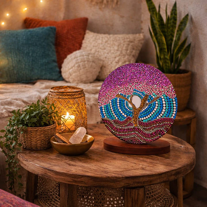 MANDALA ÁRBOL DE LA VIDA PRIMAVERA 20 CM 1