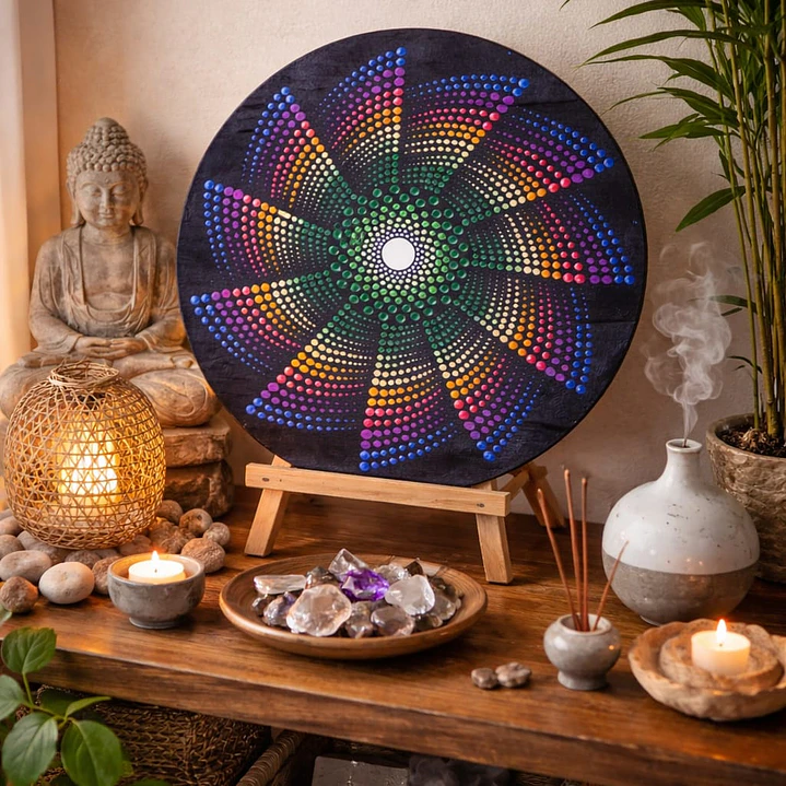 MANDALA VORTICE 20 CM 1