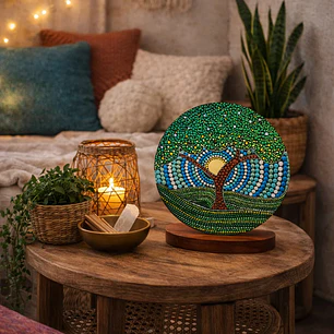 MANDALA ÁRBOL DE LA VIDA VERANO 20 CM