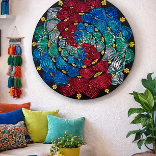 MANDALA COLOUR WHEEL 45 CM