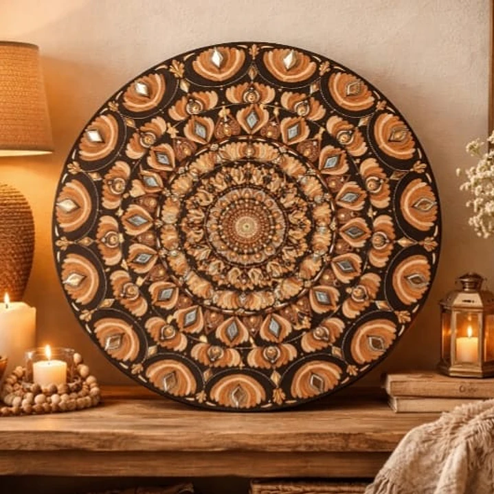 MANDALA PARED OTOÑO 45 CM 1