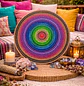 MANDALA ARCOIRIS 45 CM - Miniatura 2