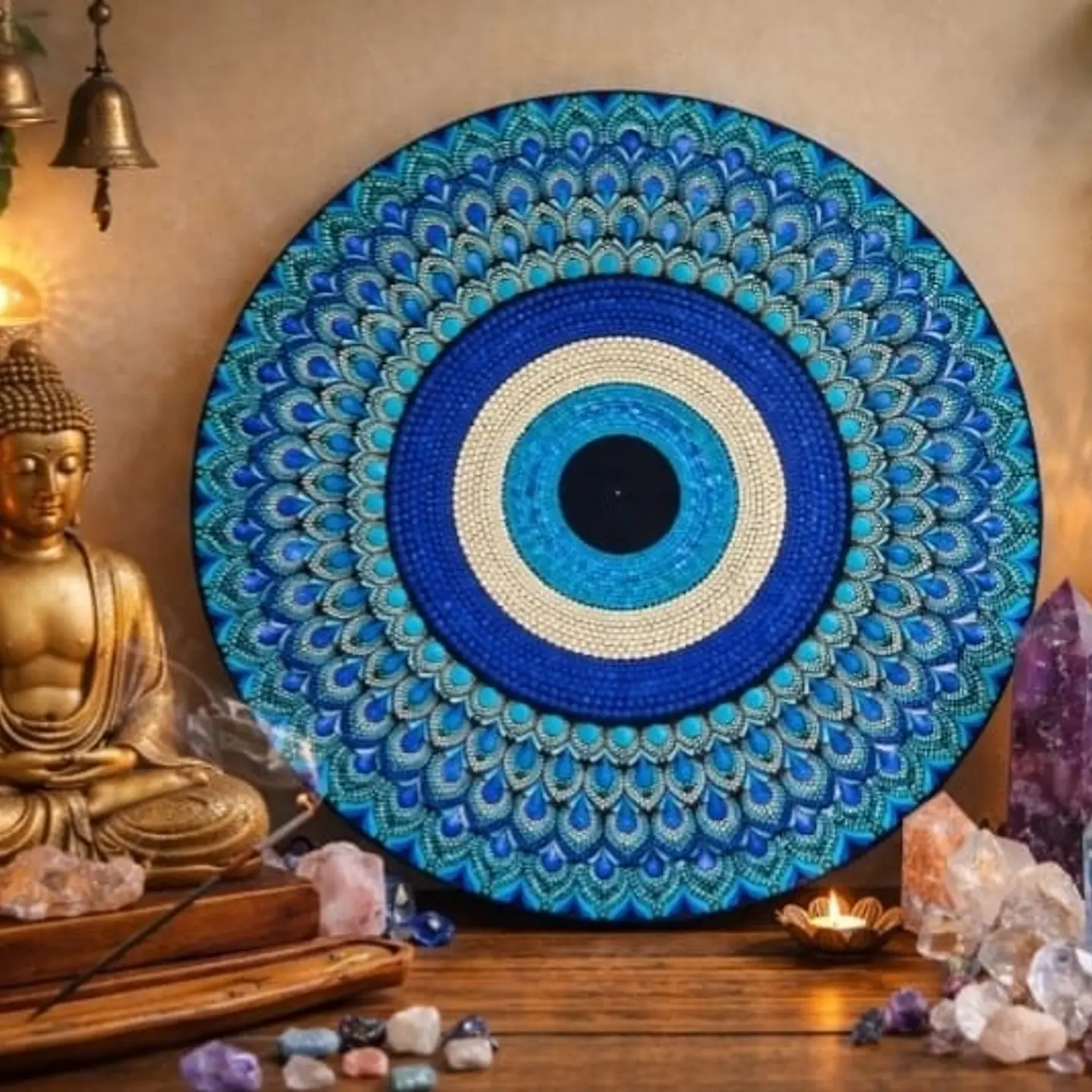 MANDALA GRAN OJO TURCO 50 CM 1