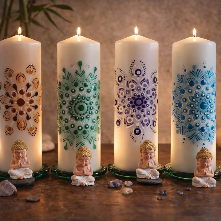VELÓN MANDALA ELIGE EL COLOR QUE QUIERES