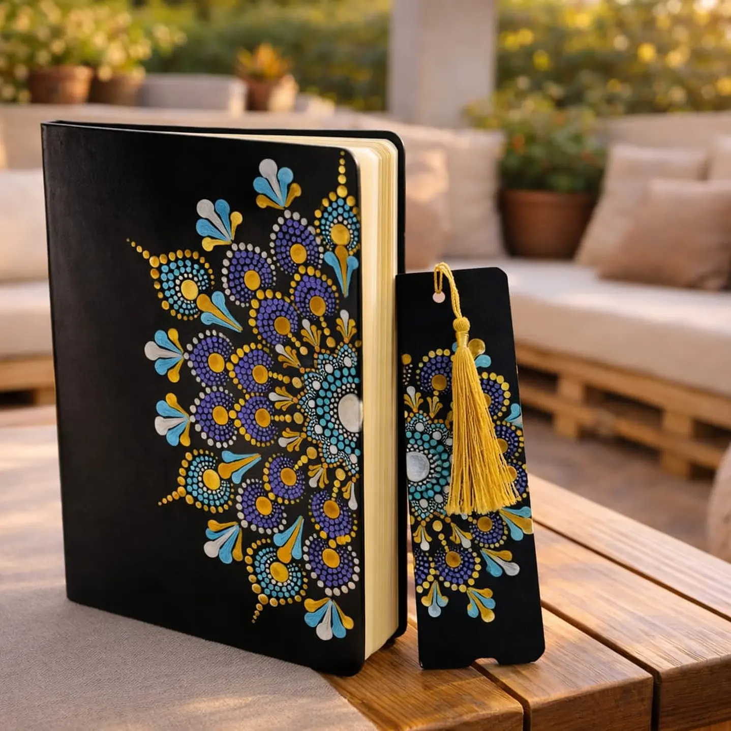 LIBRETA LILA Y TURQUESA 1