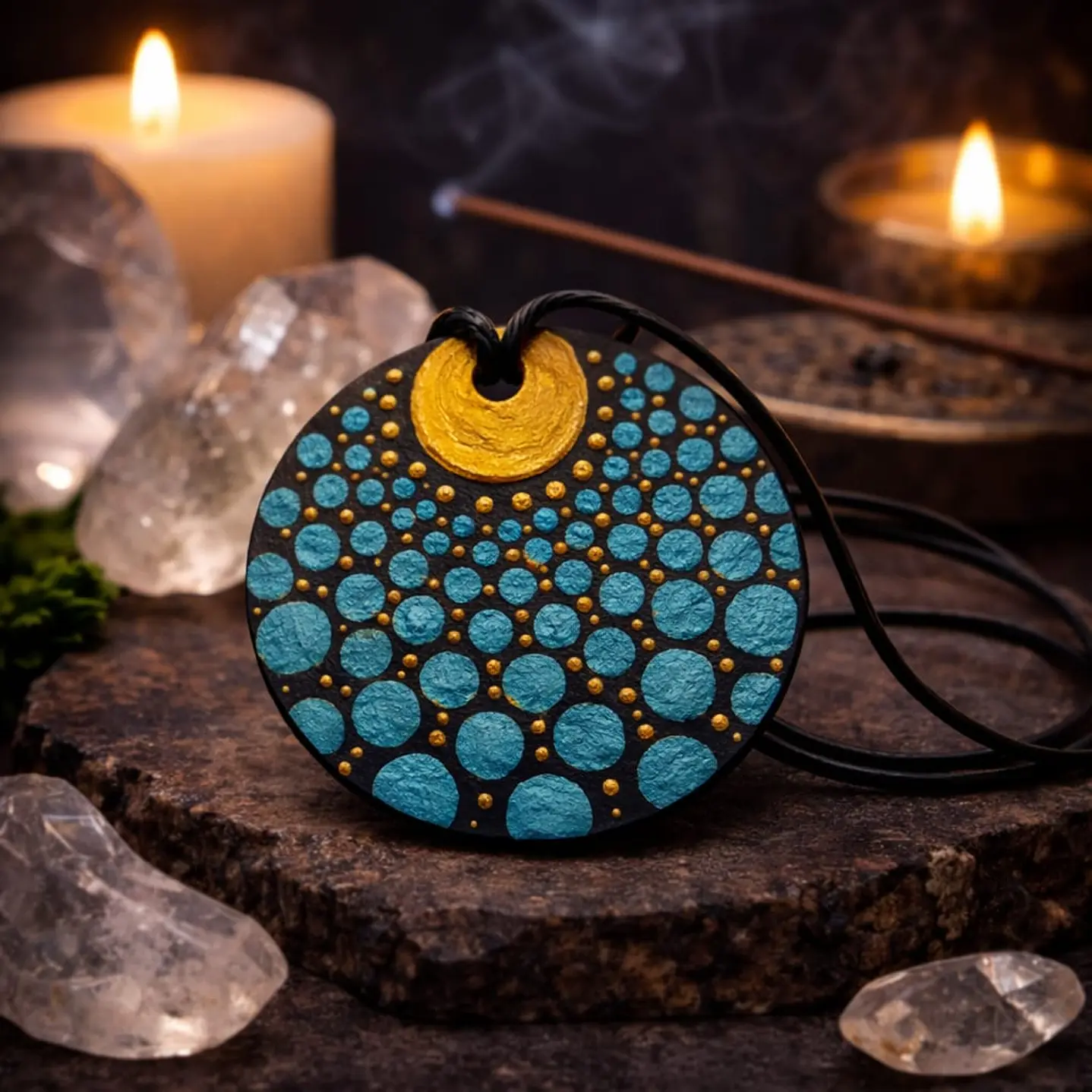 COLGANTE ORBES TURQUESA 1