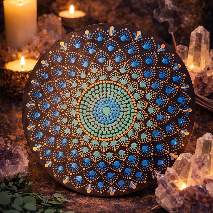 MANDALA ZAFIRO 30 CM  1