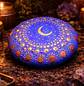 PIEDRA MANDALA LUNA ÁRABE 10 CM - Miniatura 1