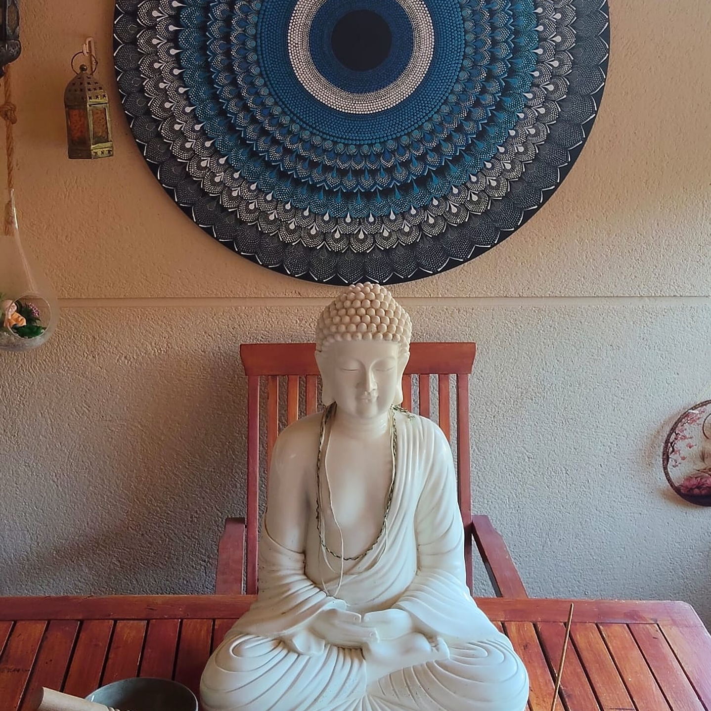 GRAN MANDALA OJO TURCO 90 CM DIAMETRO 2