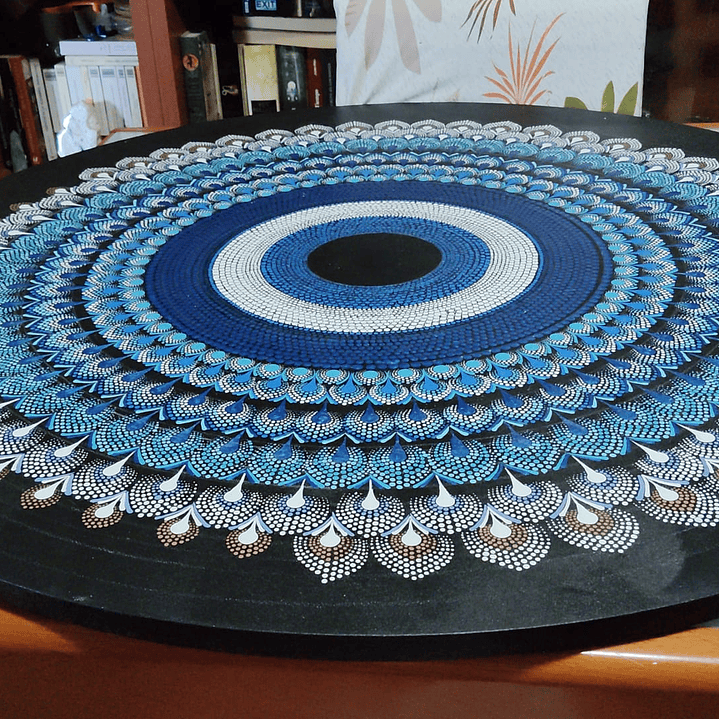 GRAN MANDALA OJO TURCO 90 CM DIAMETRO 4