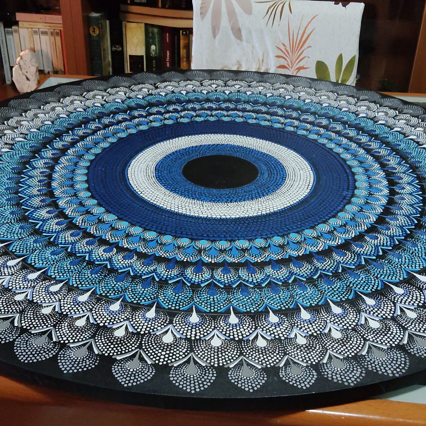 GRAN MANDALA OJO TURCO 90 CM DIAMETRO 5