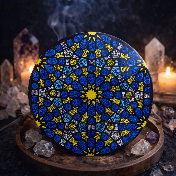 MANDALA GEOMETRIA ÁRABE 20 CM  1