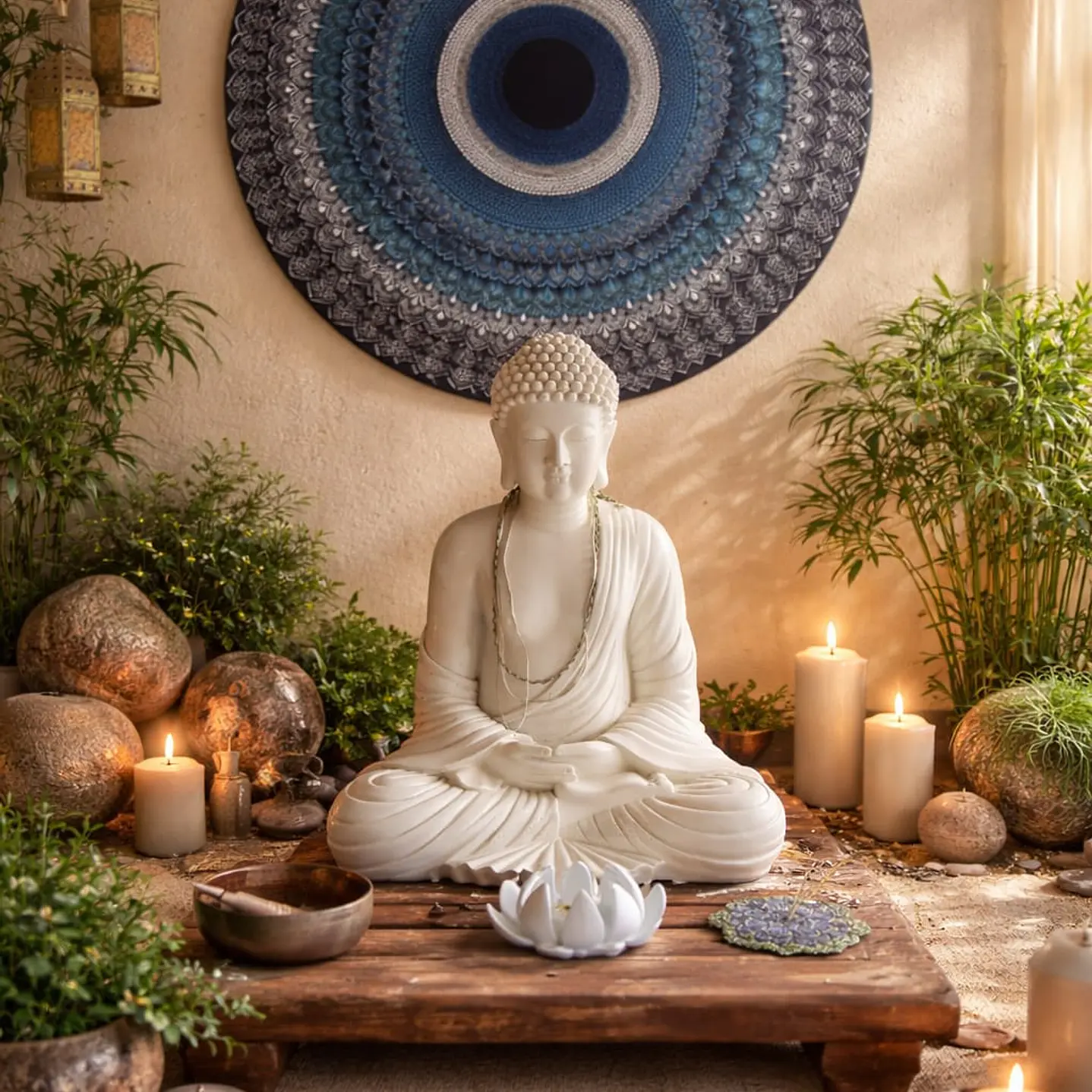 MANDALA MEGA OJO TURCO 90 CM  1