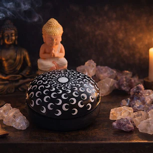 PIEDRA MANDALA LABERINTO 10 CM