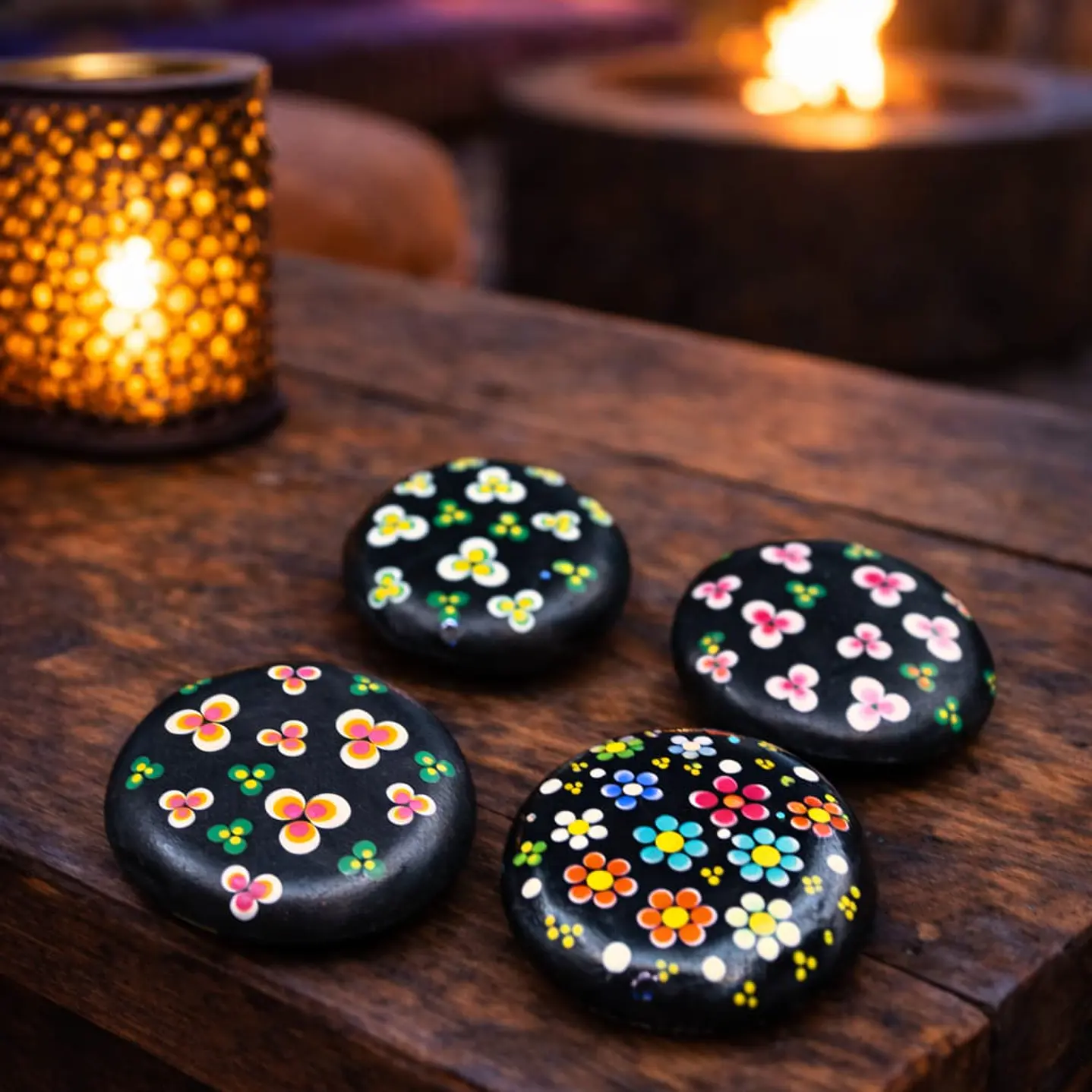 PIEDRA SPRING FLOWER  6,5 CM  1