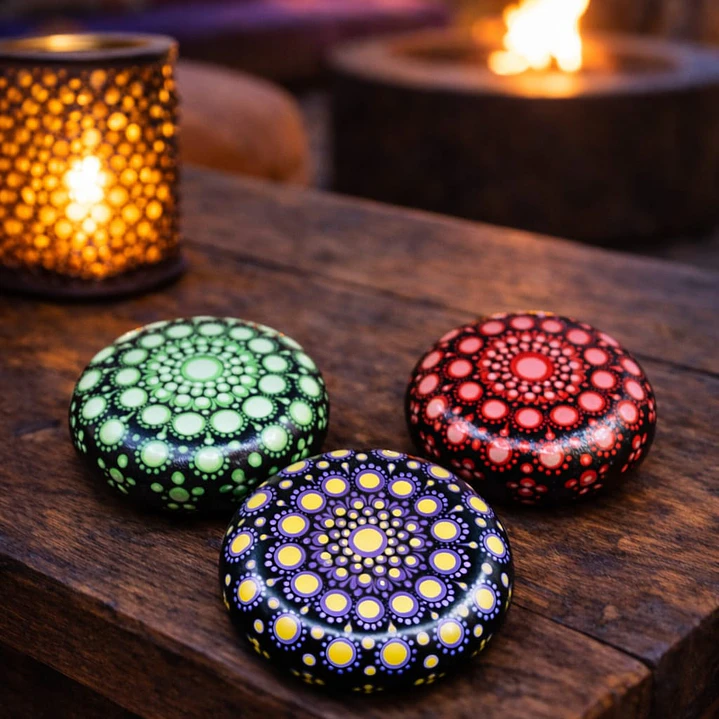 PIEDRA PURPLE 6,5 CM 1