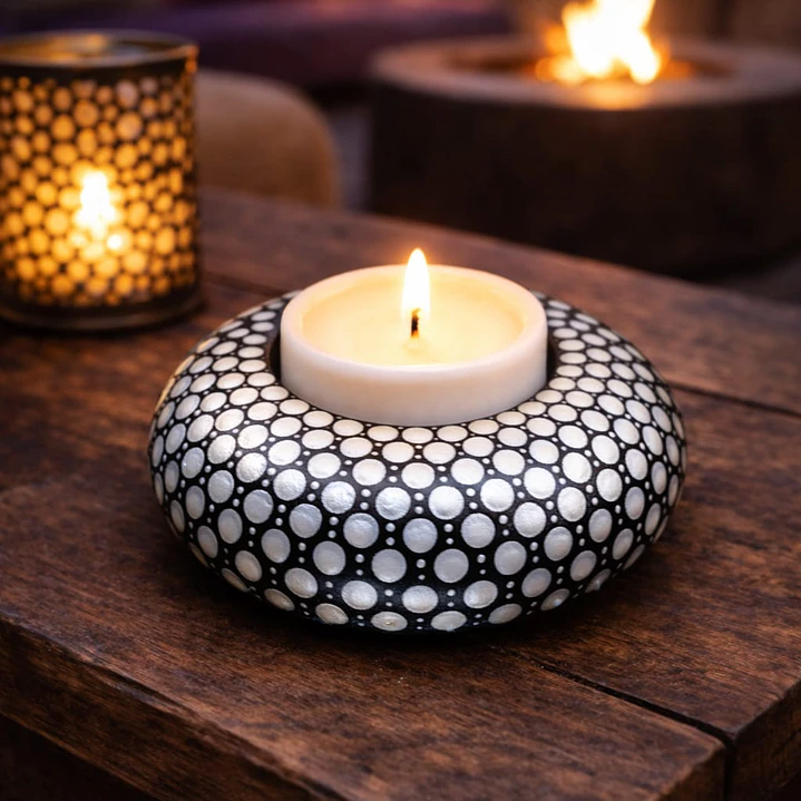 PORTA VELON BLANCO 10 x 5 cm 1